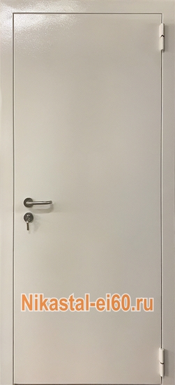 Однопольная противопожарная дверь ei-60